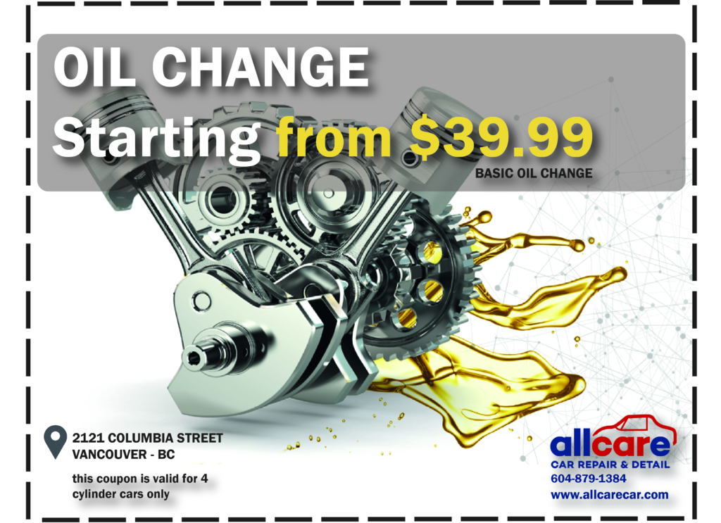 Oil Change Vancouver BC